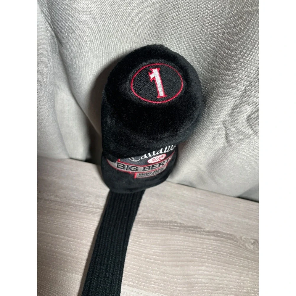 Callaway Big Bertha War Bird Sole Plate #1 Driver Headcover Black Knit Vintage